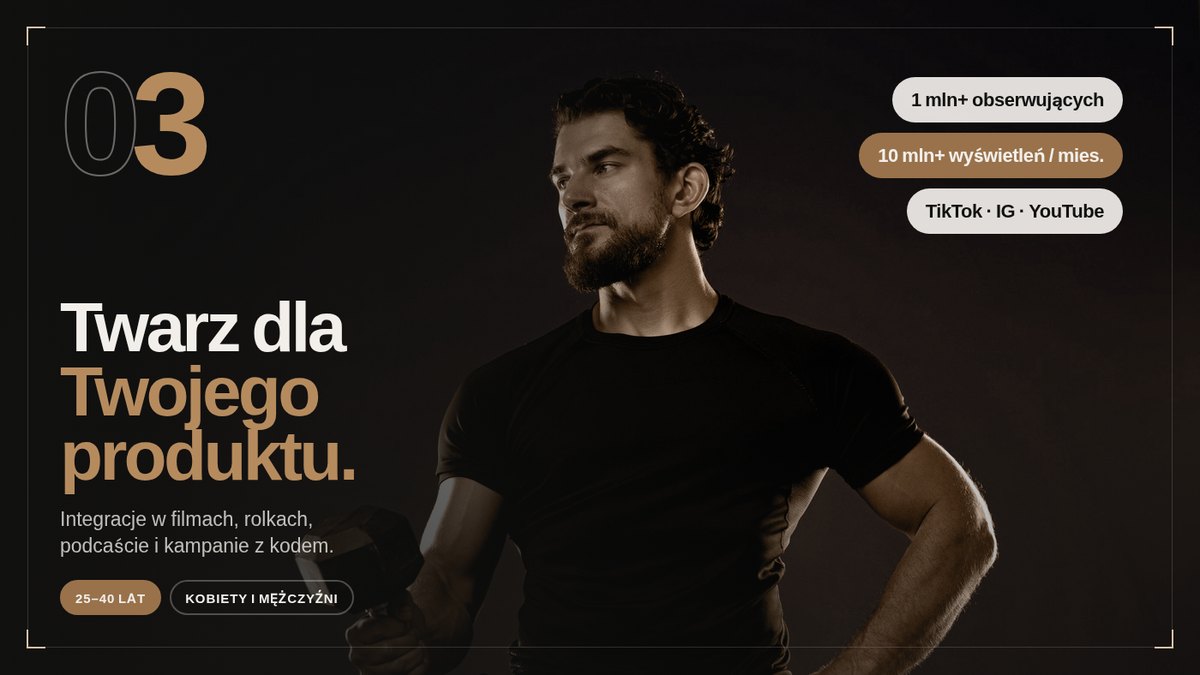 Współpraca reklamowa z Piotrem Tomaszewskim (Szmexy)